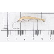 Жук на навагу с жалом №5 P (30мм) (6гр) (латунь+низ незильбер)