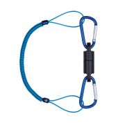 Набор Daiichiseiko Carabiner Holder MG3500 (страховочный тросик+2 магнита с карабином) Blue 332734