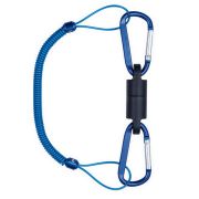 Набор Daiichiseiko Carabiner Holder MG5000 (страховочный тросик+2 магнита с карабином) Blue 332697