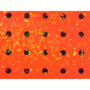 Наклейка Suteki Orange Holo Sparkle Black Dots PK-8654 5x30cm 7598