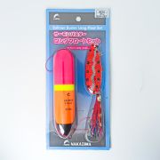 Снасть на кету NAKAZIMA Salmon Long Float Set 45g RSR+GRZ #80762 (с блесной и октопусом)