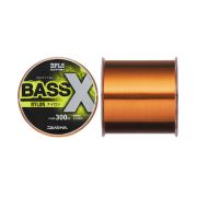 Леска DAIWA Bass-X Nylon #3.5 0.31mm 14Lb 300m Assam Brown 142434