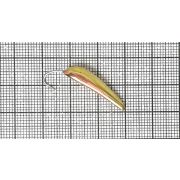 Жук на навагу с Жалом №6 P (25мм) (3,5гр) (каро+спина латунь)