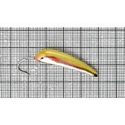 Жук на навагу с Жалом №4 P (35мм) (10,5гр) (каро+спина латунь)