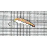 Жук на навагу с Жалом №4 P (35мм) (11гр) (незильбер+спина незильбер+латунь+каро)