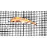 Жук на навагу с Жалом №4 P (35мм) (11гр) (каро+спина незильбер+латунь+каро)