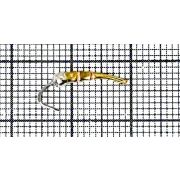 Блесна махалочная Косточка P (12мм) (серебро+латунь)