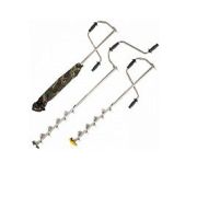 Ледобур титановый финский ICE TITAN 130мм (L1100мм, 2 ножа Тонар, 6 витков)