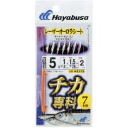 Самодур HAYABUSA HS515 #3.5 (поводок 0,128mm; леска 0.148mm; гирлянда 2,0m)