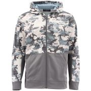 Толстовка SIMMS Challenger Hoody - Full Zip (Hex Flo Camo Grey Blue) M 12903-784-30