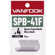 Крючки VANFOOKSPB-41F Spoon Experthook Micro Barb #2 (уп.15шт) 038279