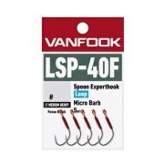 Крючки VANFOOK LSP-40F #8 fusso black (уп.5шт)