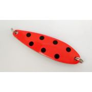 Блесна D-3 Custom Spoon 40g #S1 RD