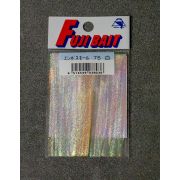 Люрекс FUJI BAIT Enbos Mole #0 White 60mm 8005