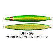 Пилькер TAMA JIG 2WAYspikyRe:BORN Tough 165g 143mm #UH-GG Sea Firefly/Gold Green 498865