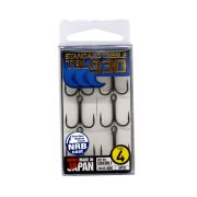 Крючки-тройники Hayabusa Standart Treble TBL930 NRB #5 (уп.6шт)