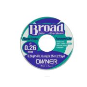 Леска OWNER Broad Nylon 25m 0.14mm 2.2kg
