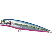 Воблер (стикбейт) DAIWA MORETHAN SALT PENCIL 125S-HD LASER BLUE PINK 5536